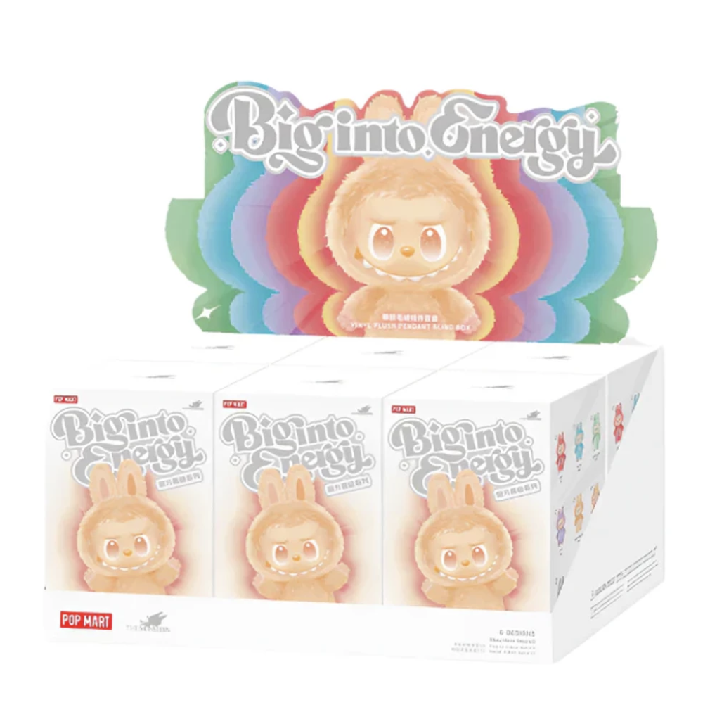 【POP MART】labubu The big into Energy 6個 Брелок-игрушка Pop Mart Labubu Big Into Energy (6 шт.) купить в