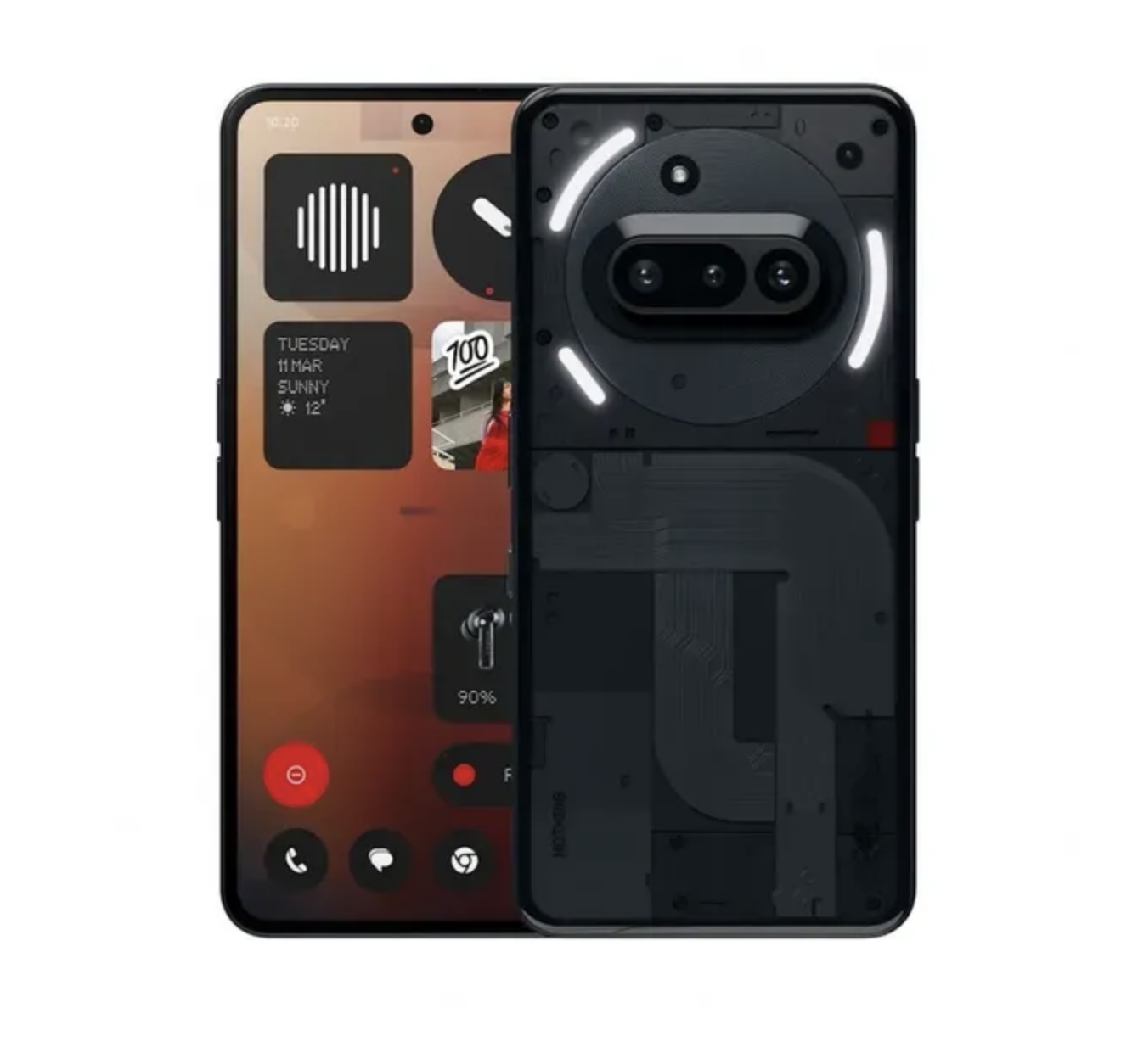 Телефон Nothing Phone (3a) 8/128Gb (Black) купить в AppleGod