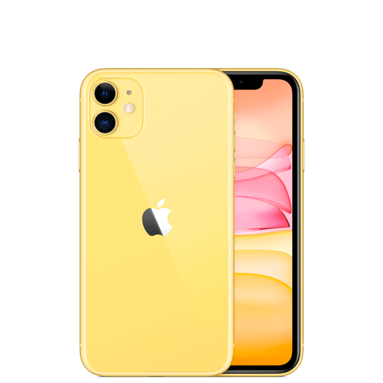 Телефон Apple iPhone 11 128 ГБ желтый RU/A