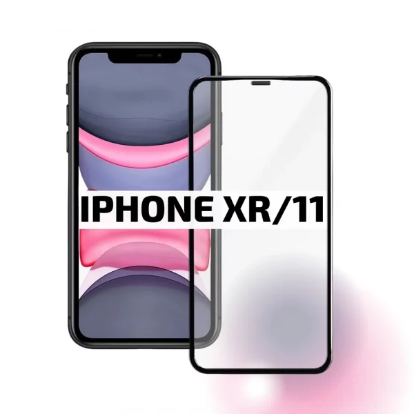 Защитное стекло 6D для iPhone XR/11