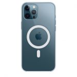 Чехол для iPhone 12 Pro Max Clear Case Magsafe Gel (Прозрачный)