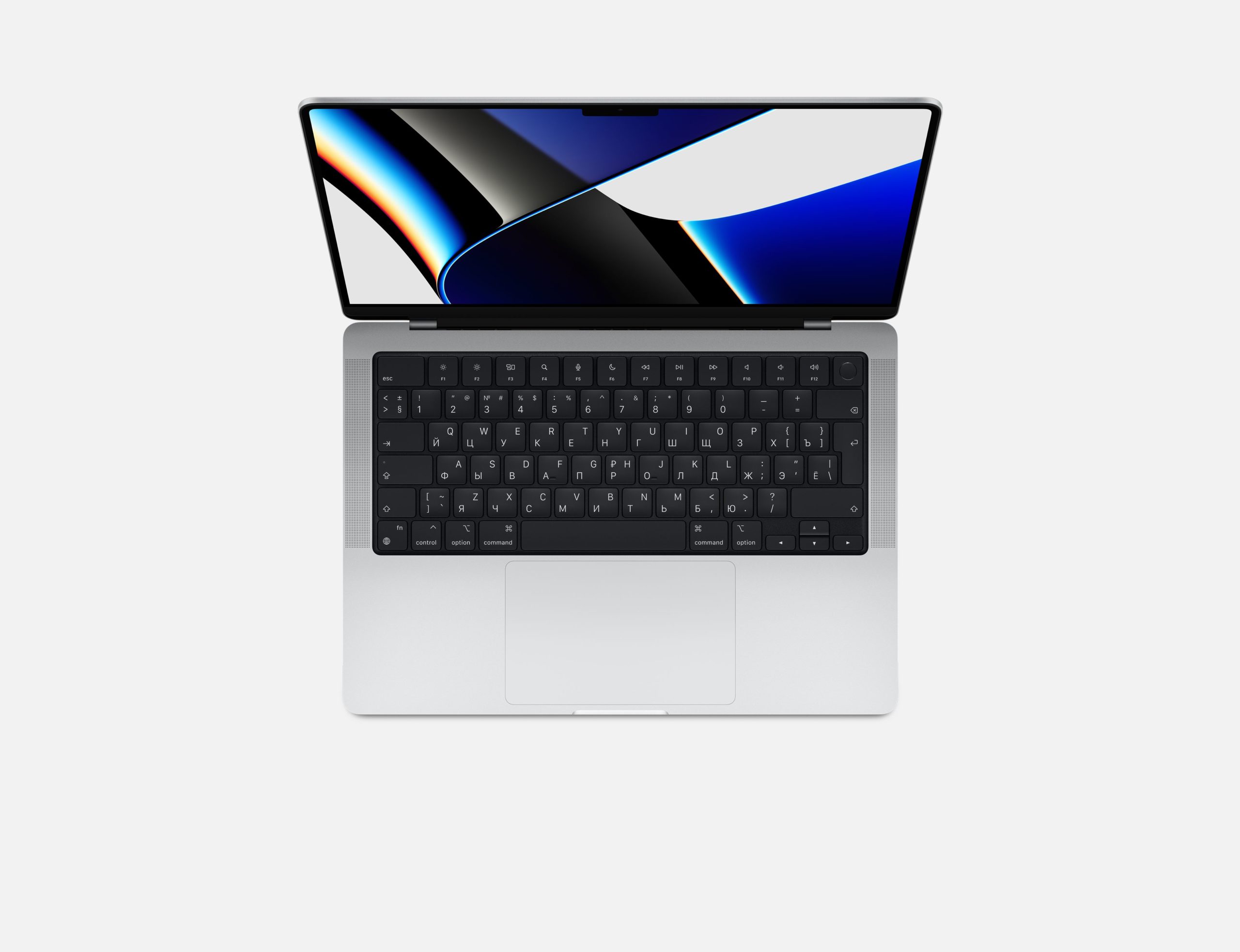 Ноутбук Apple MacBook Pro 14" (M1 Pro 8C CPU/ 14C GPU, 16 Gb, 512Gb SSD) Серебристый MKGR3LL/A