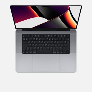 Ноутбук Apple MacBook Pro 16" (M1 Pro 10C CPU/16C GPU, 16 Гб, 512Гб SSD) Серый космос MK183RU/A