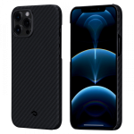 Чехол Pitaka MagEZ Case для iPhone 12 Pro Max 6.7" (Черно-серый)
