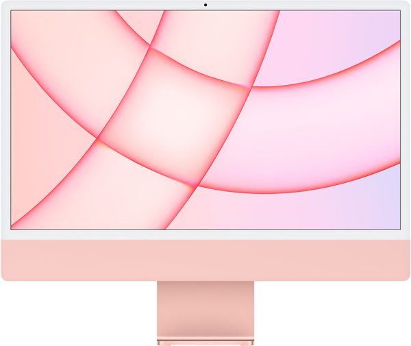 Моноблок Apple iMac 24" Retina 4,5K (M1 8C CPU, 8C GPU) 8 ГБ, 256 ГБ SSD Розовый