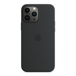 Чехол накладка iPhone 13 6.1" Silicone Case Gel (Темная ночь)