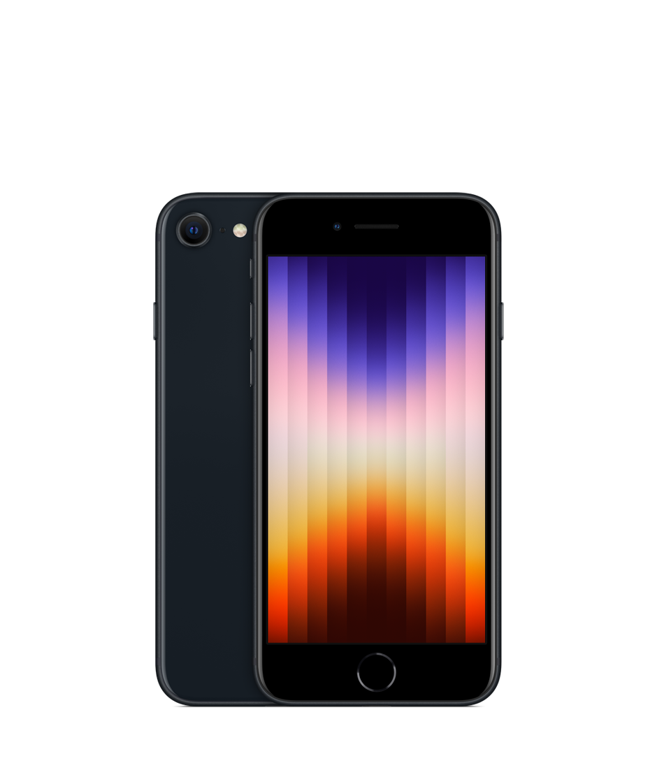 Телефон Apple iPhone SE 2022 64 Gb Тёмная ночь
