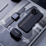 Чехол Pitaka Fusion Weaving MagEZ Case 2 для iPhone 13 Pro Max 6.7", Rhapsody, кевлар (арамид)