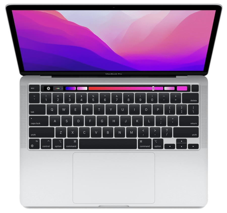 Ноутбук Apple MacBook Pro 13.3" M2 8C CPU/10C GPU, 8Gb, 256Gb SSD/Touch bar Серебристый MNEP3