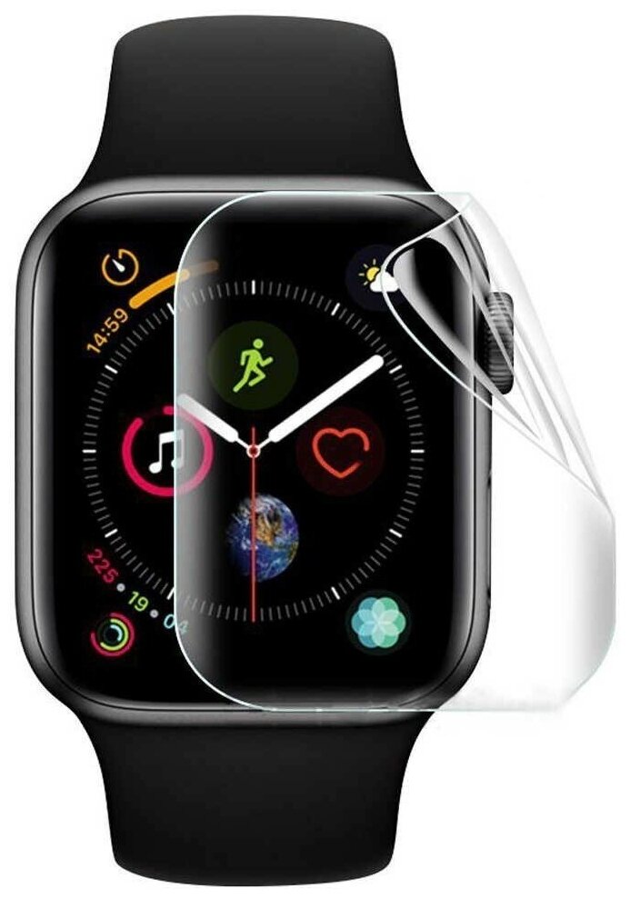 Гидрогелевая пленка для Apple Watch 45mm Глянцевая