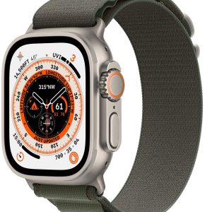 Apple Watch Ultra GPS + Cellular 49 мм корпус из титана ремешок Alpine зеленого цвета