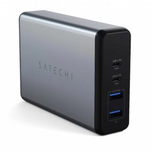 Сетевое зарядное устройство Satechi 108W Pro USB-C PD Серебристый