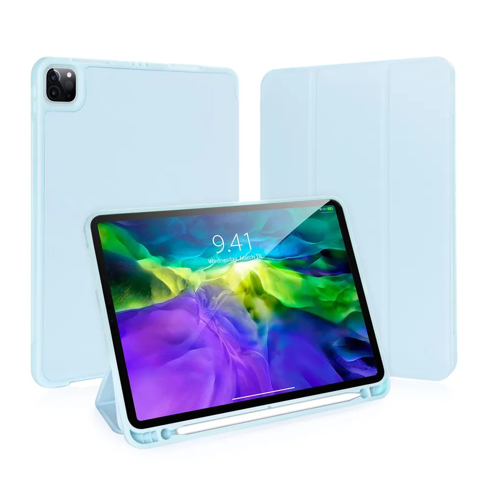 Чехол для Apple iPad Pro Gurdini Milano 11″ Небесно-голубой