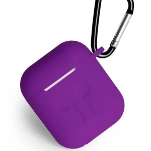 Чехол для Airpods 1/2 Gurdini Soft Touch Фиолетовый