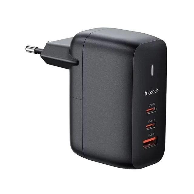 Сетевое зарядное устройство Mcdodo 65W GaN Mini Fast Charger 3.0 CH-1540 Черный