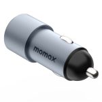Авто зарядка Momax Mini UC15 QC 3.0 + USB-C PD (total 38W) темная ночь