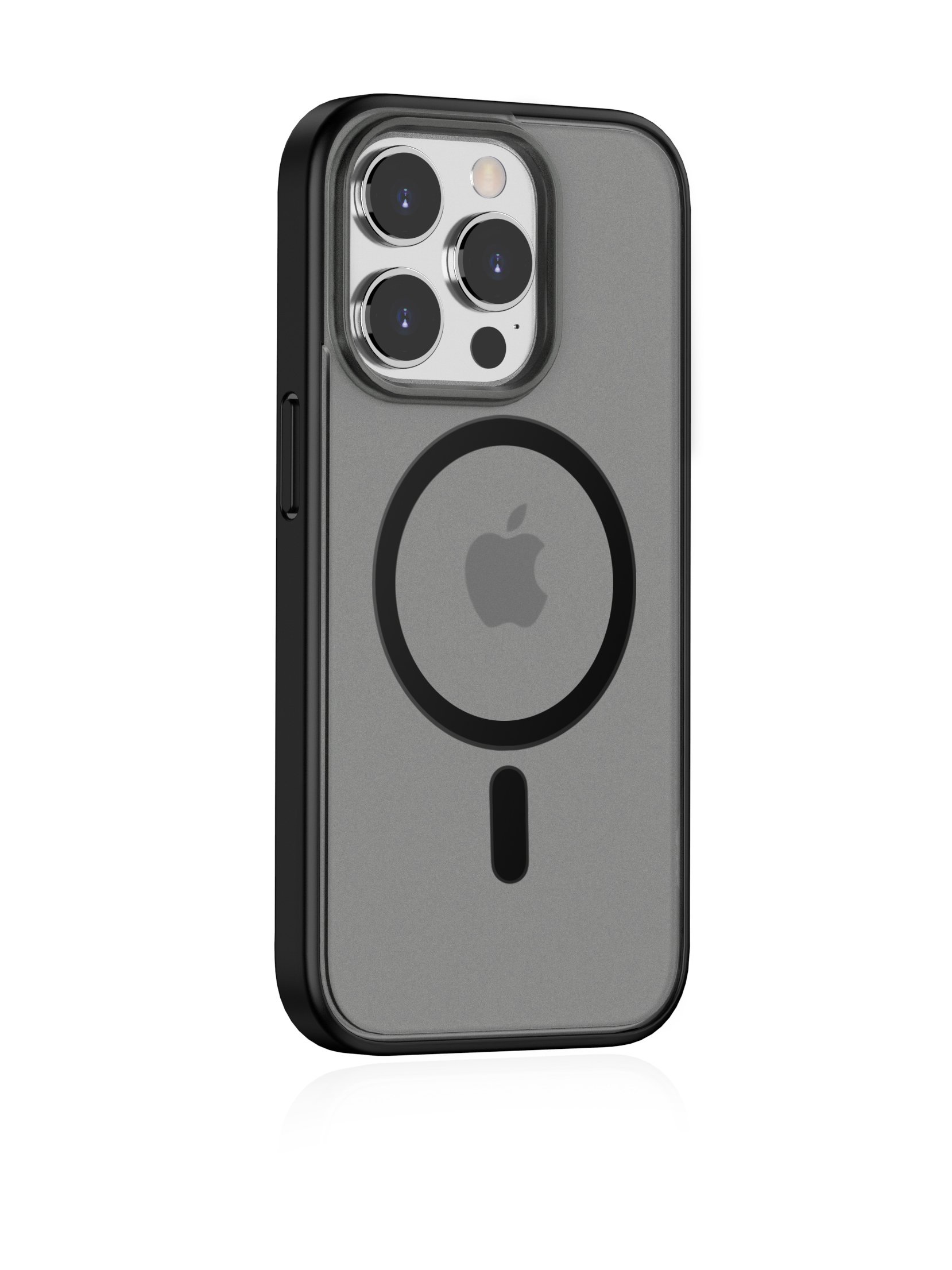 Чехол накладка iPhone 14 Pro 6.1" Gurdini Shockprooff Case with MagSafe Черный