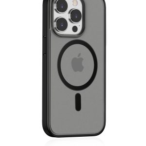 Чехол накладка iPhone 15 Pro Max 6.7" Gurdini Shockproof Case with MagSafe Черный