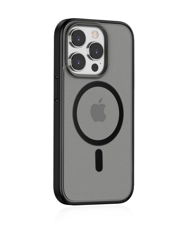 Чехол накладка iPhone 14 Pro Max 6.7" Gurdini Shockproof Case with MagSafe Черный