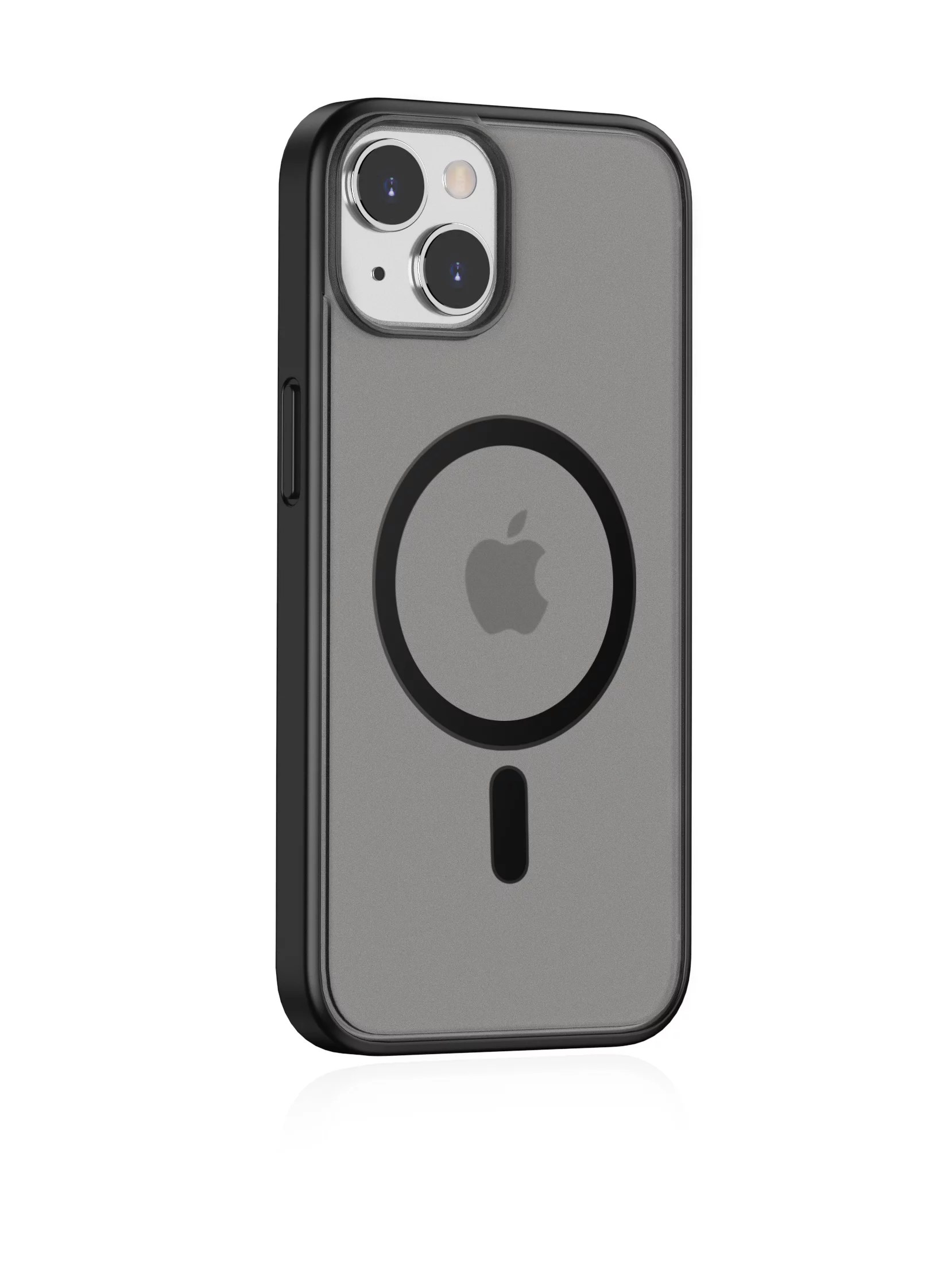 Чехол накладка iPhone 15 6.1" Gurdini Shockproof Case with MagSafe Черный