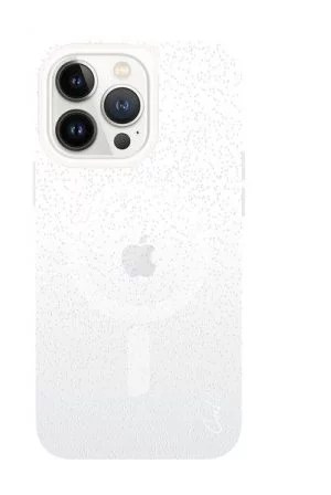 Чехол Uniq COEHL LUMINO (MagSafe) для iPhone 14 Pro 6.1", Сверкающее серебро (Sparkling Silver)