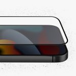 Защитное стекло Uniq OPTIX Matte для iPhone 14 Pro Max 6.7", матовое с рамкой