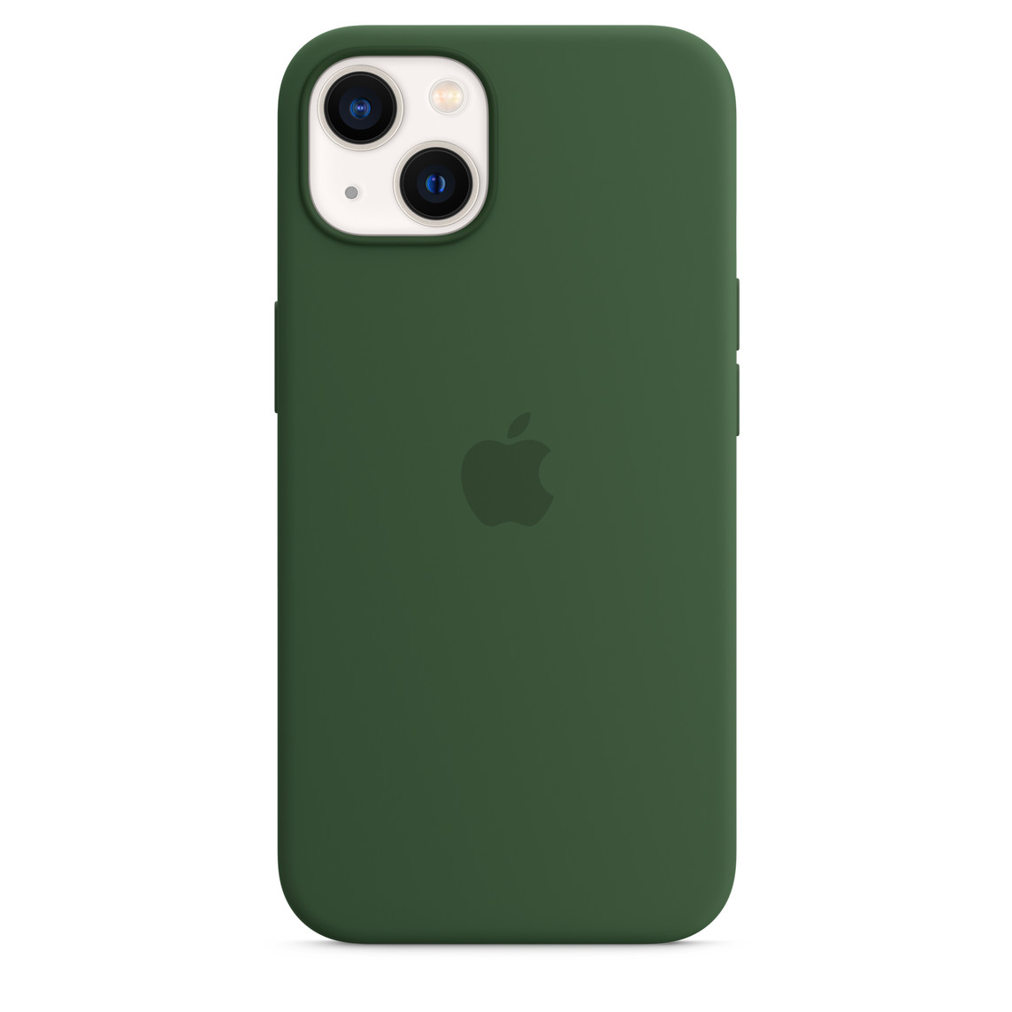 Чехол для iPhone 13 MagSafe Silicone Case – G  Зеленый клевер