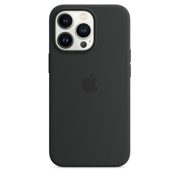Чехол для iPhone 13 Pro Max MagSafe Silicone Case – G Темная ночь