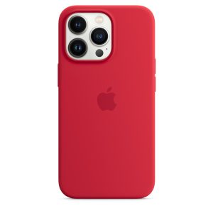 Чехол для iPhone 13 Pro Max MagSafe Silicone Case - G (PRODUCT) RED Красный