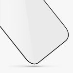 Защитное стекло Uniq OPTIX VIVID CLEAR для iPhone 14 Pro 6.1", прозрачное с рамкой