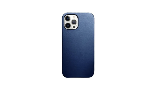 Кожаный чехол для iPhone 13 Pro Max 6.7 K-DOO Mag Noble Collection Синий