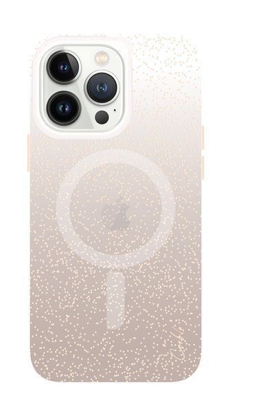 Чехол Uniq COEHL LUMINO (MagSafe) для iPhone 14 Pro 6.1", Шампанское золото (Champagne Gold)