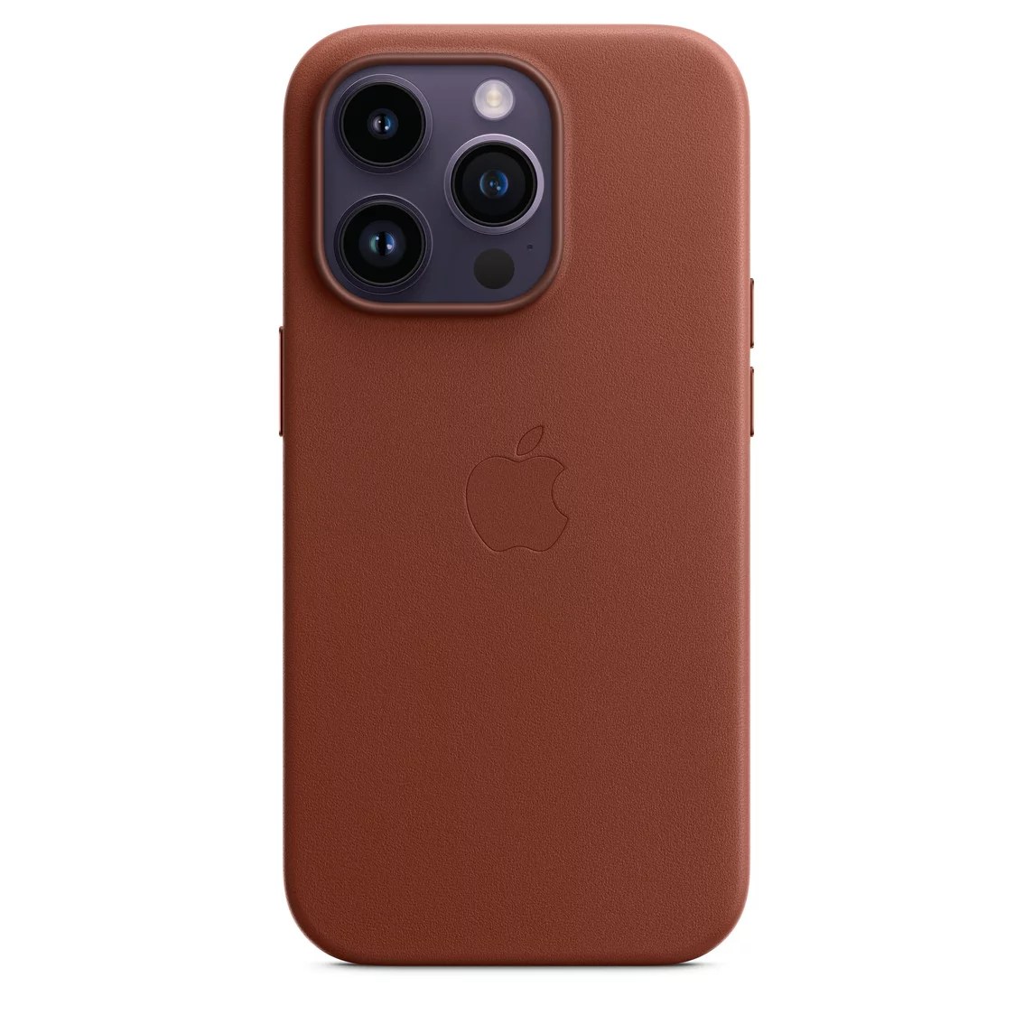 Кожаный Чехол MagSafe для Apple iPhone 14 Pro Case - G (Umber)