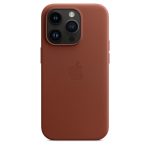 Кожаный Чехол MagSafe для Apple iPhone 14 Pro Max Case - G (Umber)