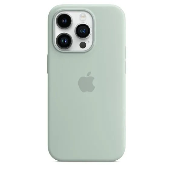 Чехол для Apple iPhone 14 Pro Max Magsafe Silicon Case - G Succulent