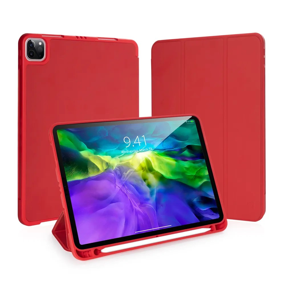 Чехол для Apple iPad Pro Gurdini Milano 12.9" Красный