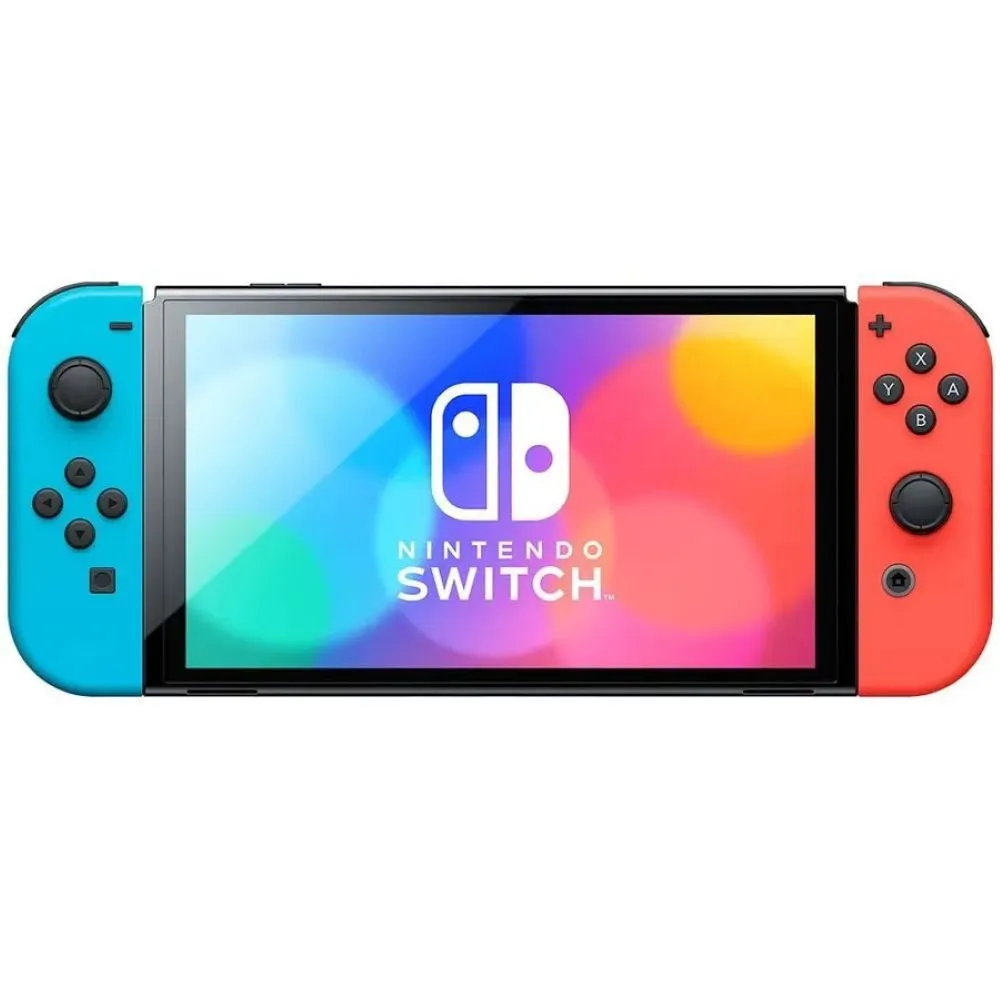 Игровая приставка Nintendo Switch OLED 64GB Neon