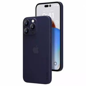 Чехол Memumi Ultra Slim 0.3 iPhone 15 Pro 6.1" Синий