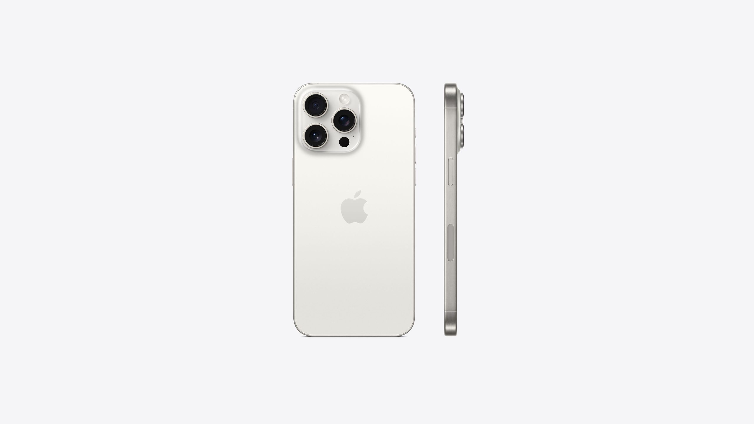 Телефон Apple iPhone 15 Pro Max 256 Гб White Titanium / Белый Титан