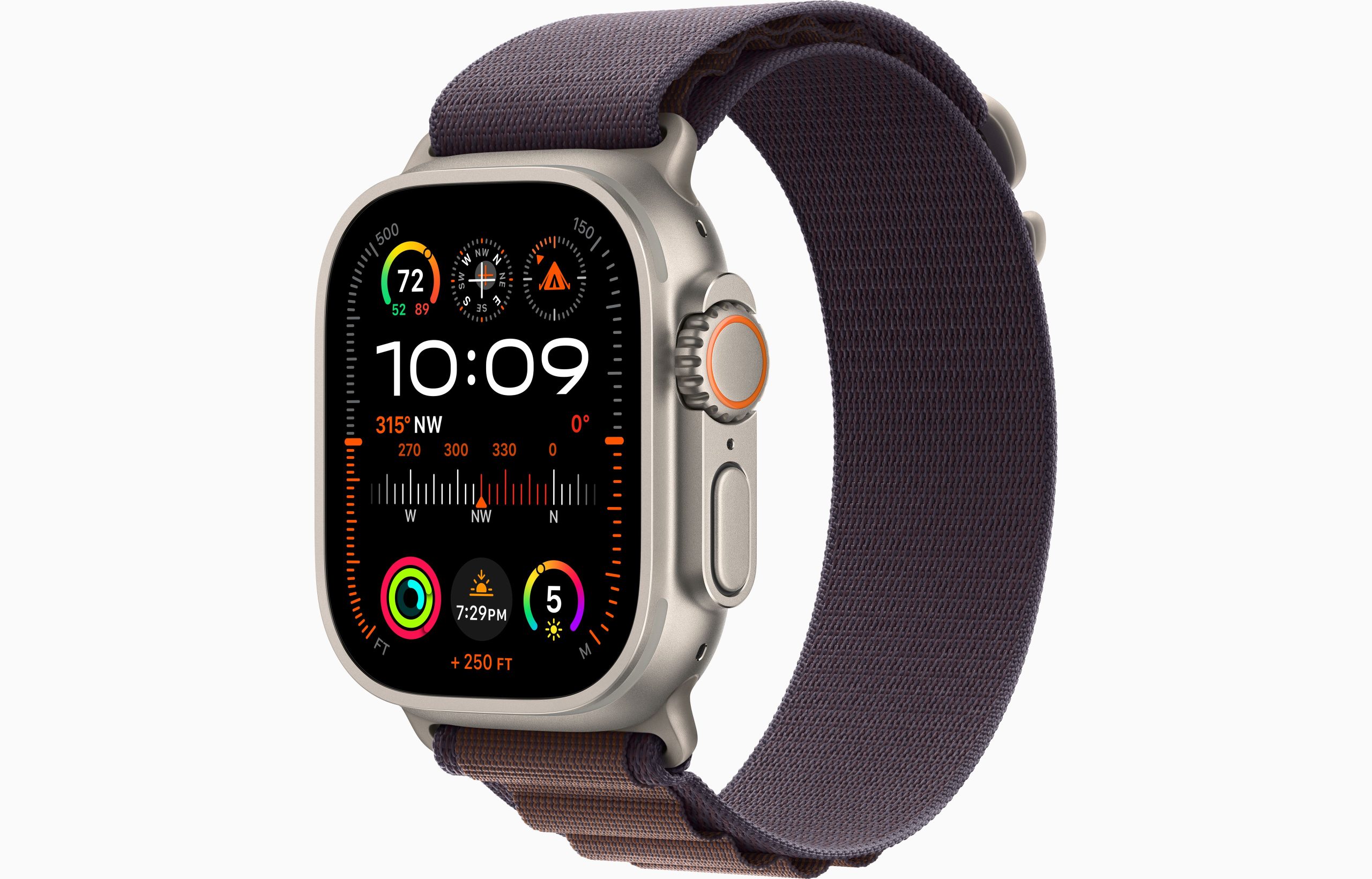 Apple Watch Ultra 2 GPS + Cellular 49 мм корпус из титана ремешок Alpine цвета индиго