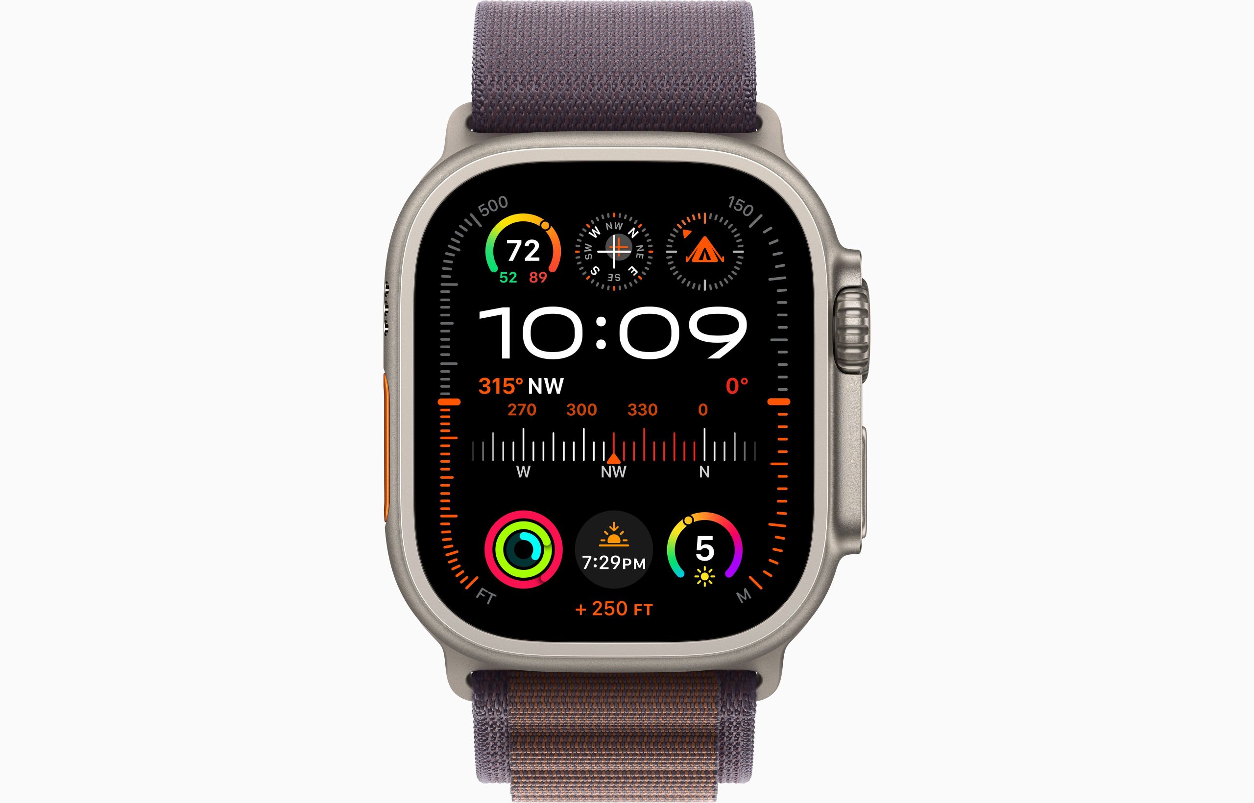 Apple Watch Ultra 2 GPS + Cellular 49 мм корпус из титана ремешок Alpine цвета индиго