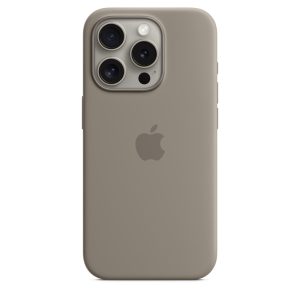 Чехол для iPhone 15 Pro Max Silicone Case Magsafe – G Глина