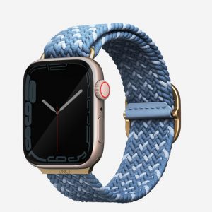 Ремешок Uniq Aspen для Apple Watch 49/45/44/42 мм цвет Голубой