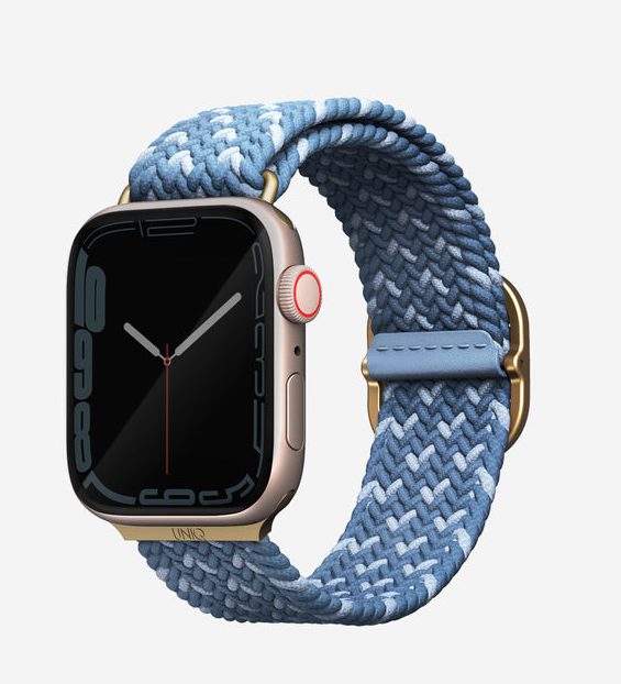 Ремешок Uniq Aspen для Apple Watch 49/45/44/42 мм цвет Голубой