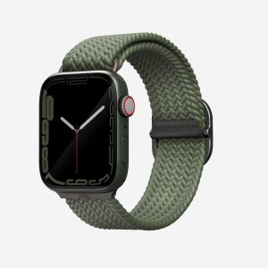 Ремешок Uniq Aspen для Apple Watch 41/40/38 мм цвет Зеленый