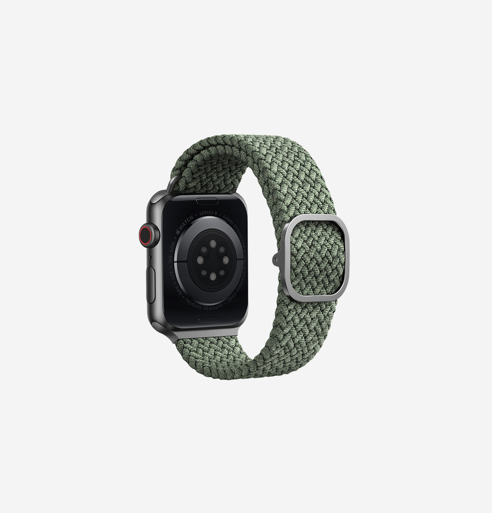 Ремешок Uniq Aspen для Apple Watch 49/45/44/42 мм цвет Зеленый